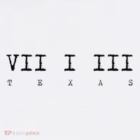 Roman Numeral Area Code 713 Texas Gift Button