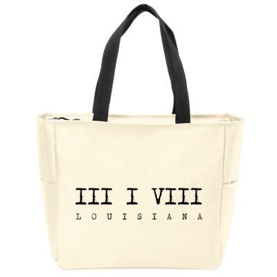 Roman Numeral Area Code 318 Louisiana Gift Home Zip Tote Bag