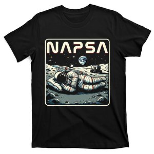 Retro Napsa Astronaut Outer Space Pun Novelty T-Shirt