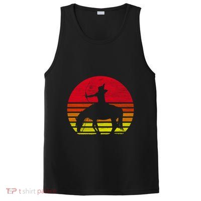 Retro Native American Horse Gift PosiCharge Competitor Tank