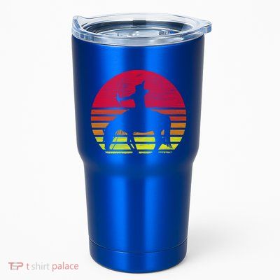 Retro Native American Horse Gift Tumbler