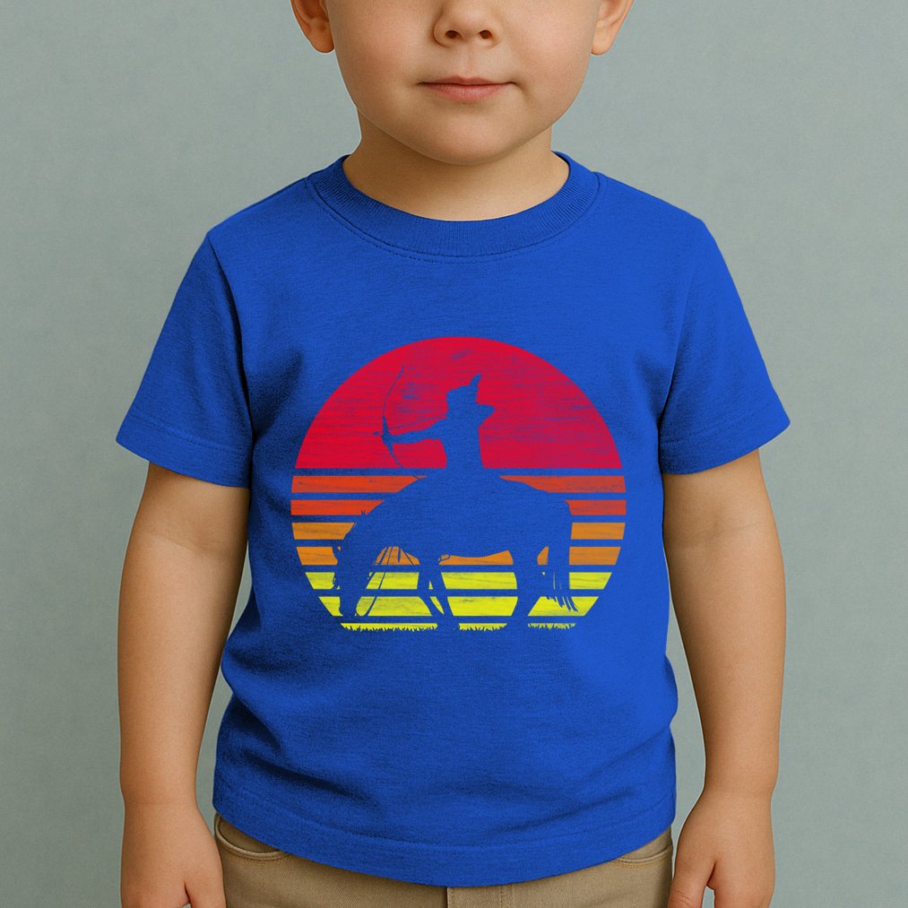 Retro Native American Horse Gift Toddler T-Shirt