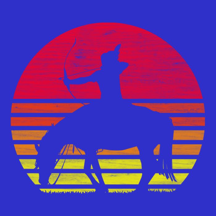Retro Native American Horse Gift Toddler T-Shirt