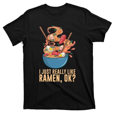 Ramen Noodles Art For Noodle Ramen Lovers T-Shirt