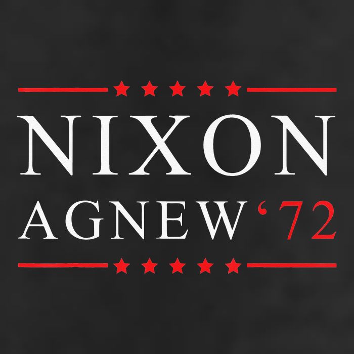 RICHARD NIXON AGNEW funny president 7 Panel Mesh Trucker Snapback Hat