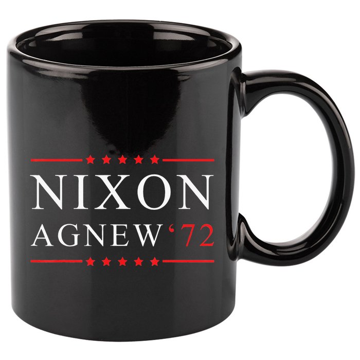 RICHARD NIXON AGNEW funny president 11oz C Handle Ceramic Mug