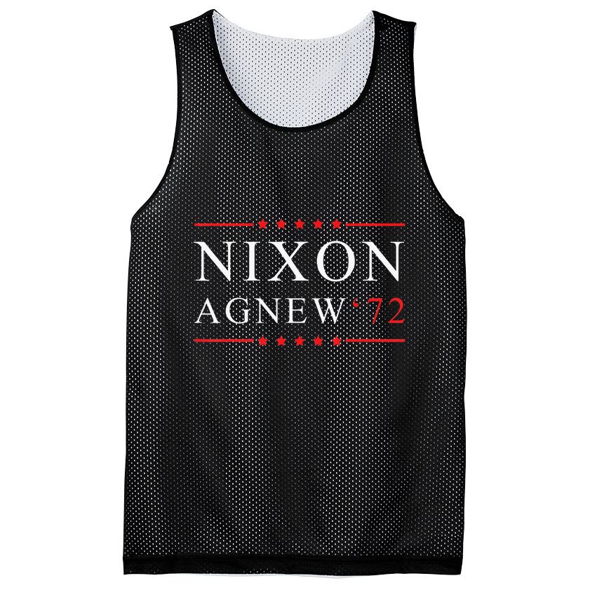 RICHARD NIXON AGNEW funny president Mesh Reversible Basketball Jersey Tank