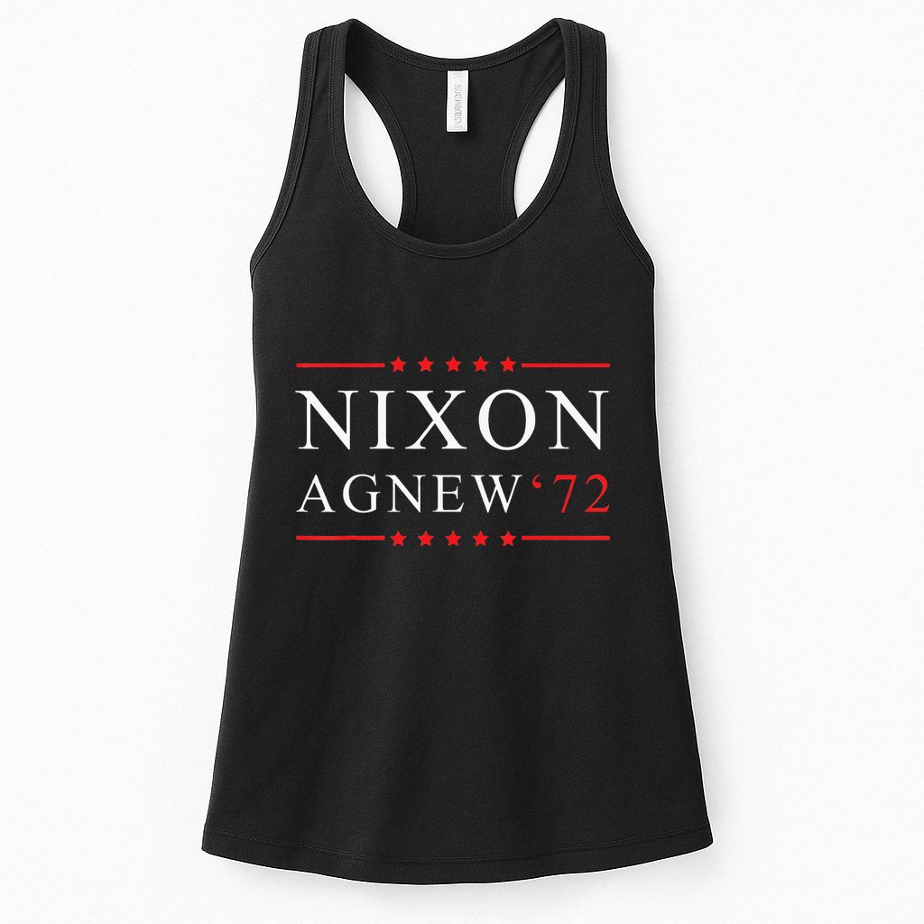 RICHARD NIXON AGNEW funny president Womens Tank Top