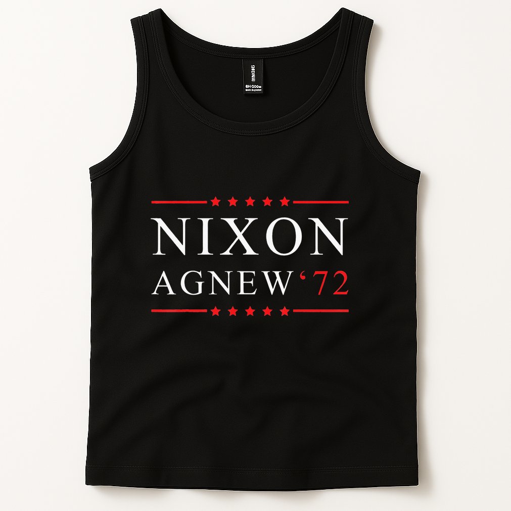 RICHARD NIXON AGNEW funny president Tank Top