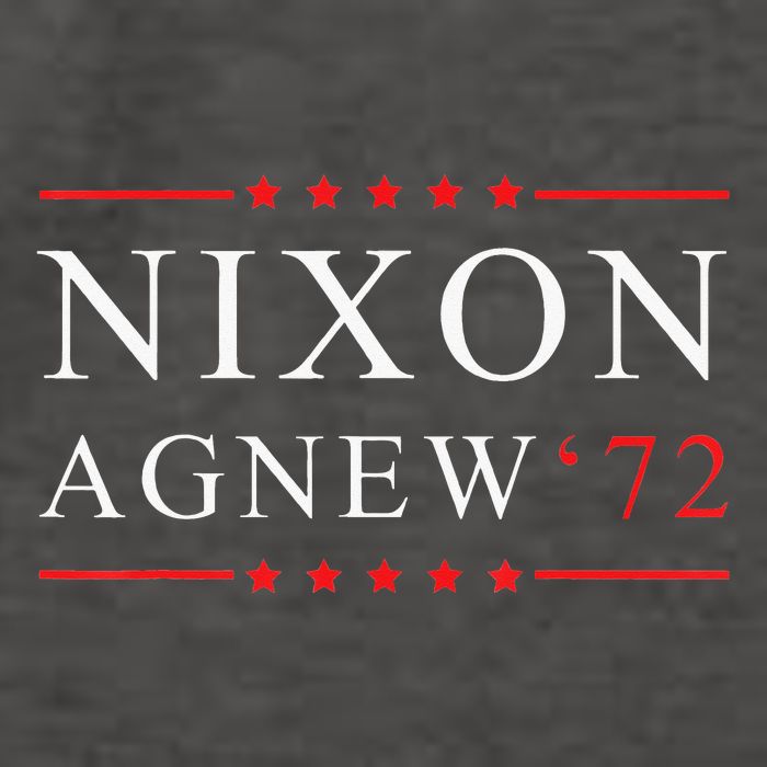 RICHARD NIXON AGNEW funny president Vector Backpack