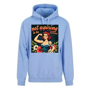 Retro Not Aspiring To Be Humble Feminist Woman Kamala Harris Unisex Surf Hoodie