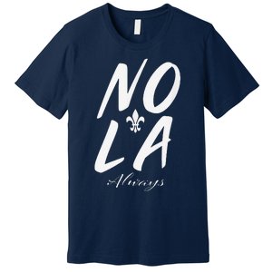 Remember Nola Always Never Forget New Orleans Support Premium T-Shirt