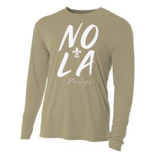 Remember Nola Always Never Forget New Orleans Support Cooling Performance Long Sleeve Crew