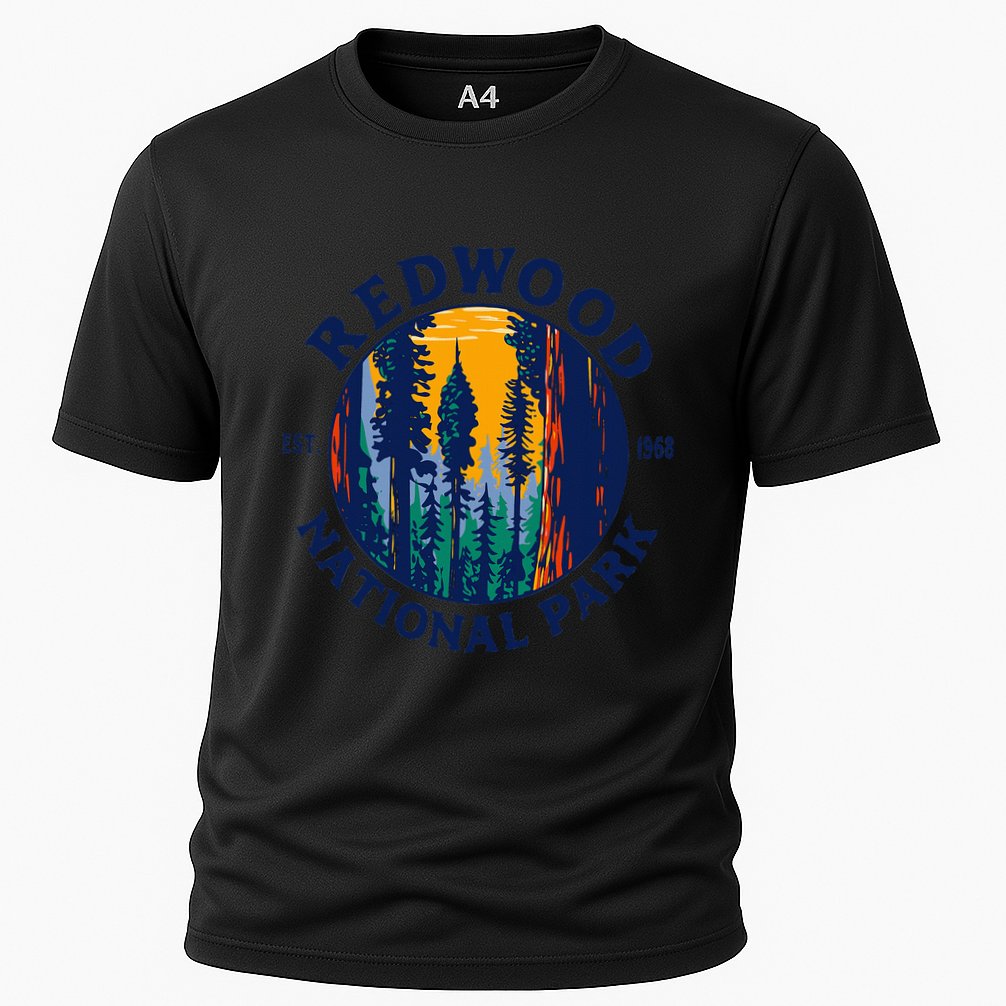 Redwood National And State Parks Ca California Outdoor Performance Shirt