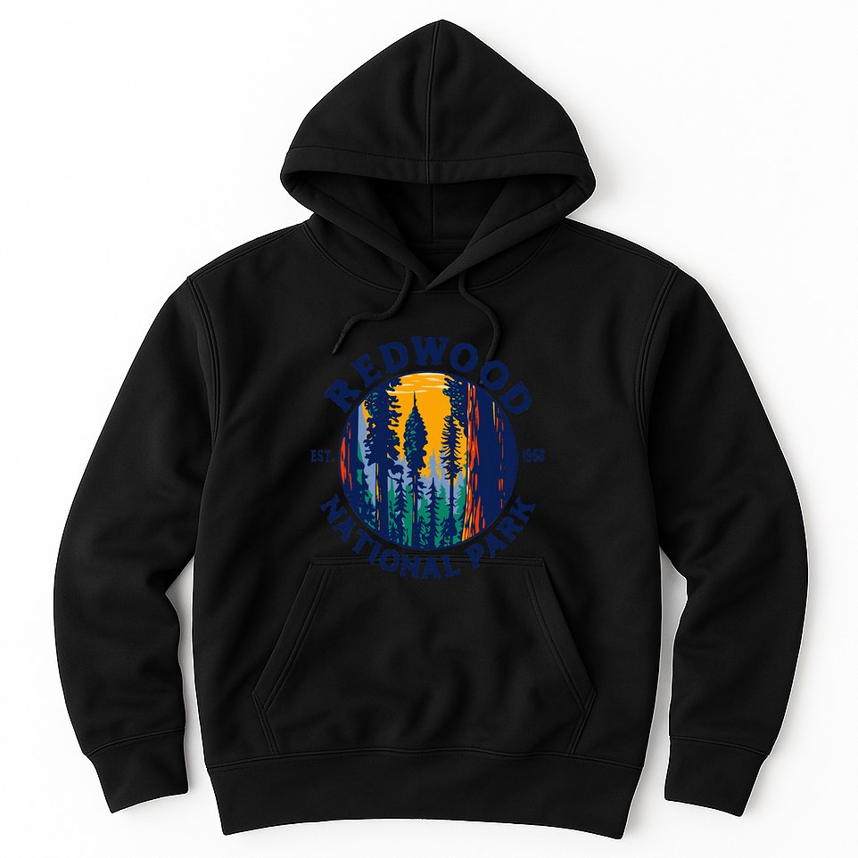 Redwood National And State Parks Ca California Outdoor Hoodie