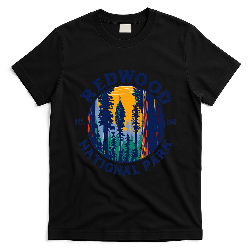 Redwood National And State Parks Ca California Outdoor T-Shirt