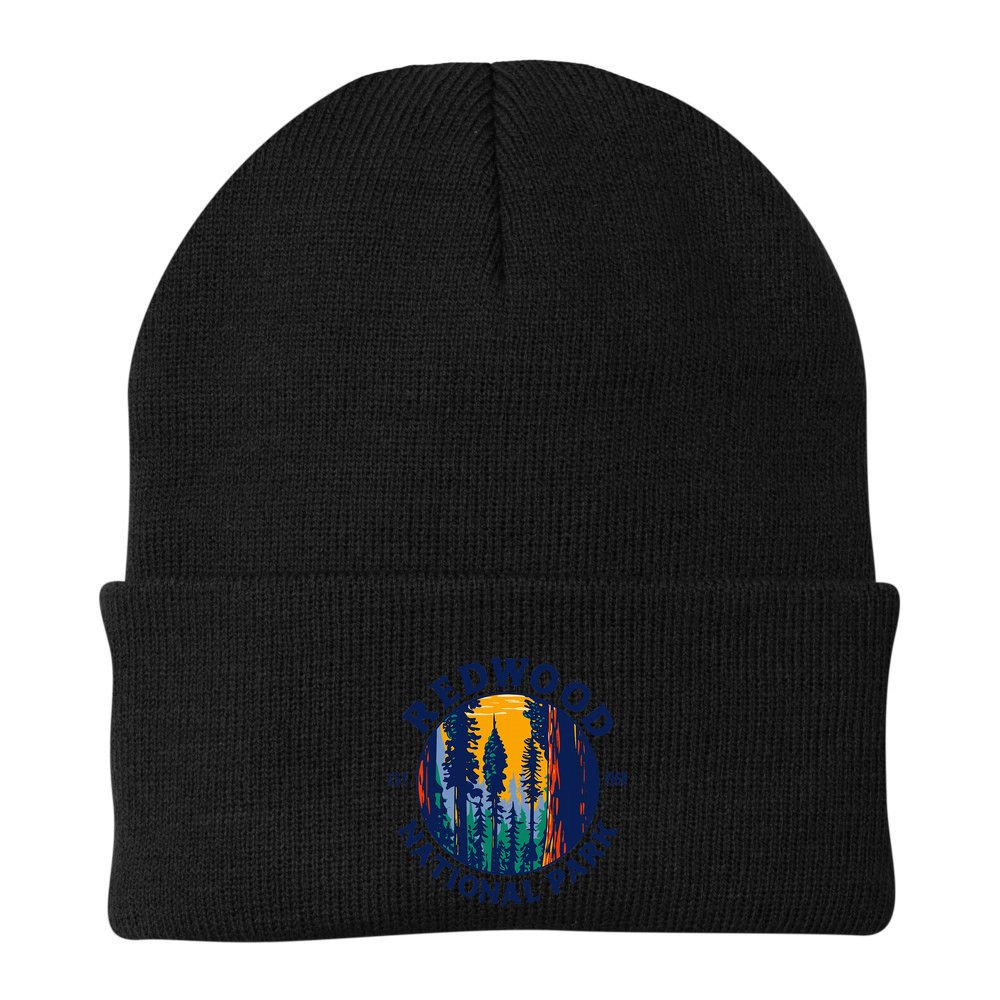 Redwood National And State Parks Ca California Outdoor Beanie