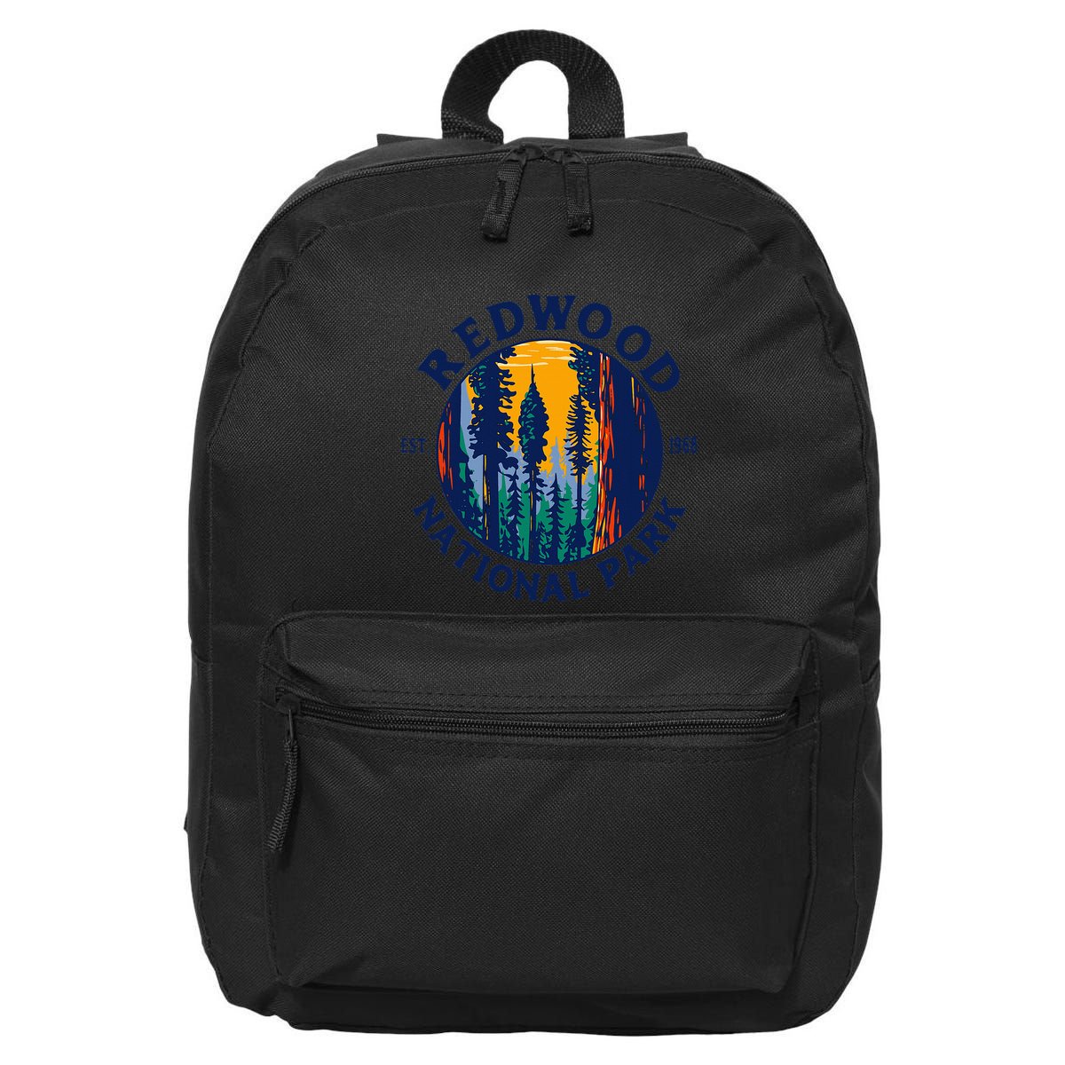 Redwood National And State Parks Ca California Outdoor 16 in Basic Backpack