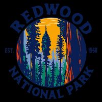 Redwood National And State Parks Ca California Outdoor 16 in Basic Backpack