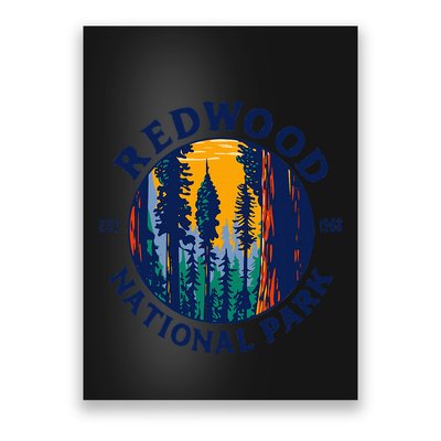 Redwood National And State Parks Ca California Outdoor Poster