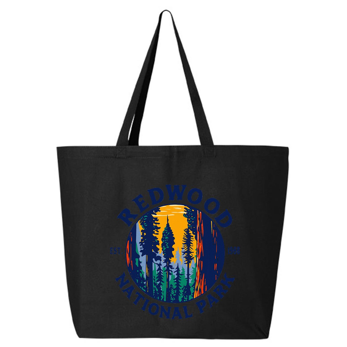 Redwood National And State Parks Ca California Outdoor 25L Jumbo Tote