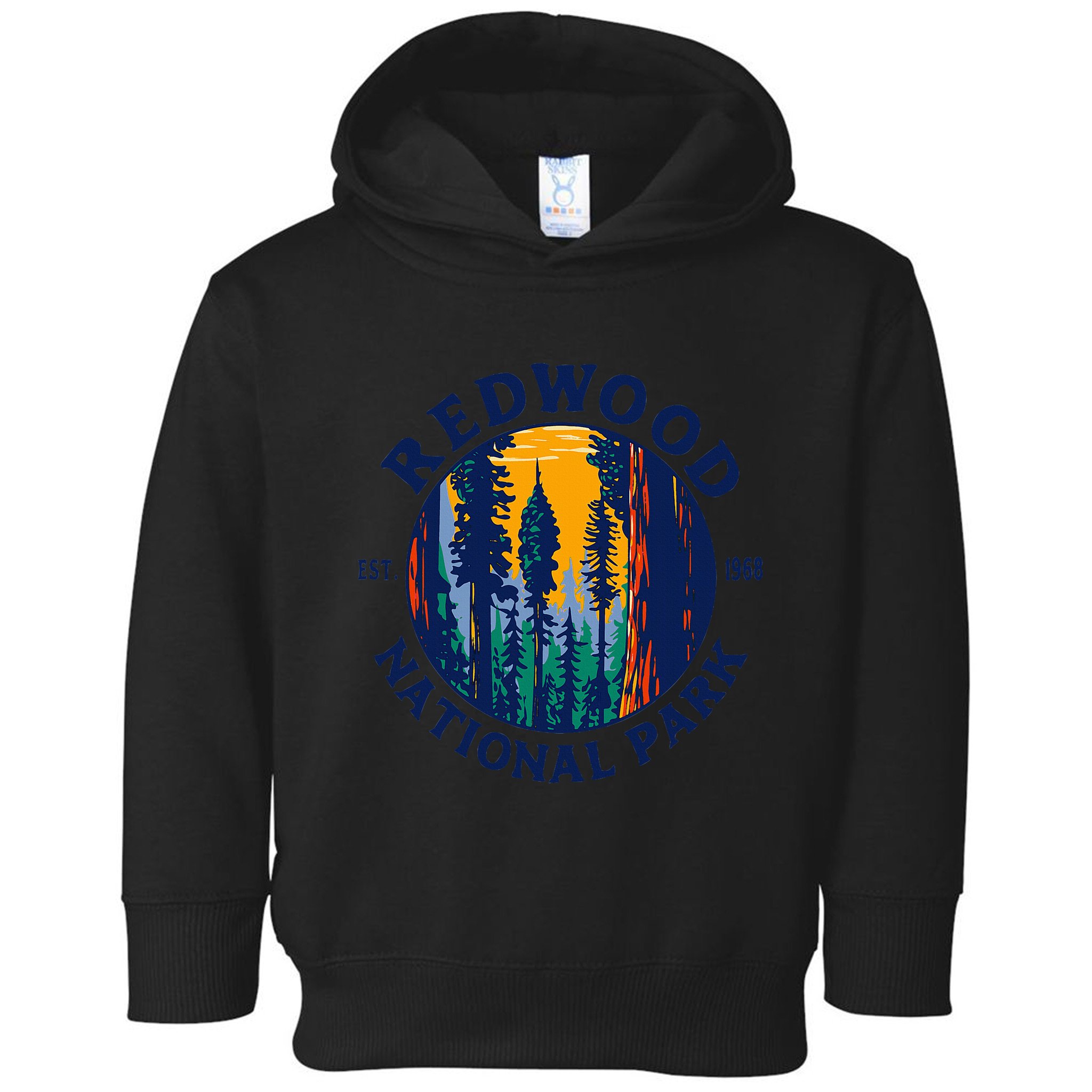 Redwood National And State Parks Ca California Outdoor Toddler Hoodie