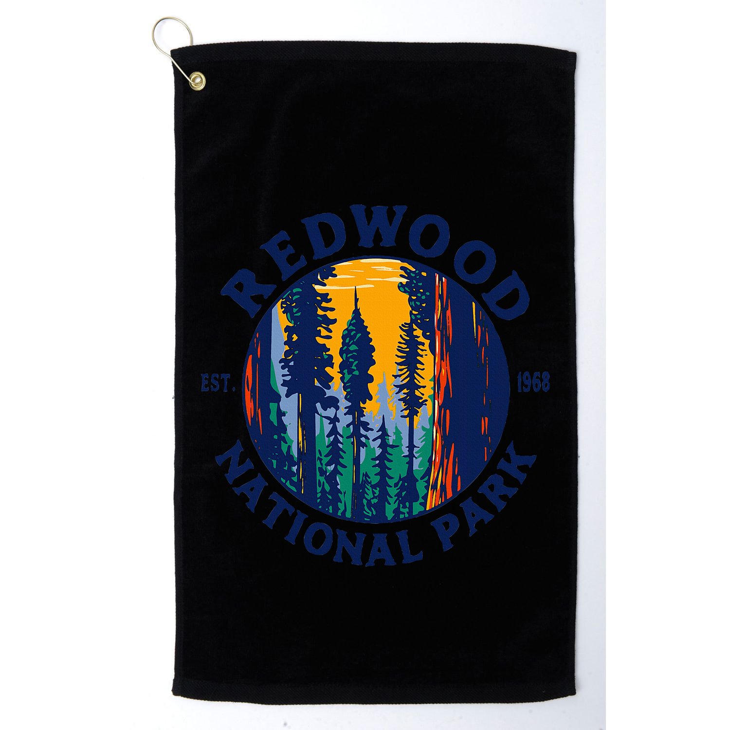 Redwood National And State Parks Ca California Outdoor Golf Towel