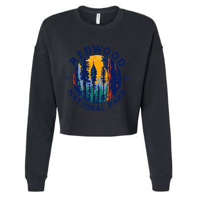 Redwood National And State Parks Ca California Outdoor Cropped Pullover Crew