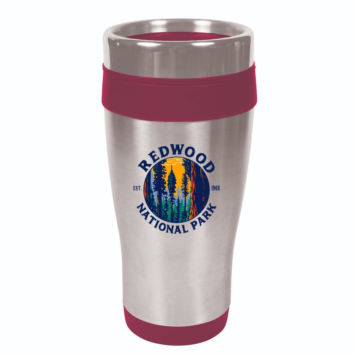 Redwood National And State Parks Ca California Outdoor 16oz Travel Tumbler