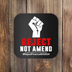 Reject Not Amend Reject Finance Bill 2024 Coaster