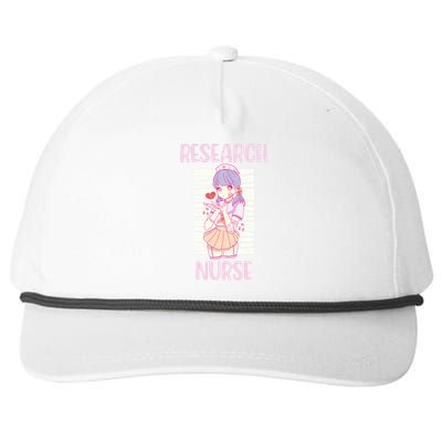 Research Nurse Anime Nursing Gift Snapback Five-Panel Rope Hat