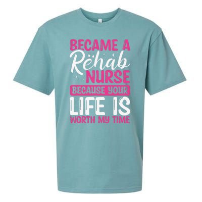 Rehab Nurse Appreciation Week Rehabilitation Nurse Essential Sueded Cloud Jersey T-Shirt