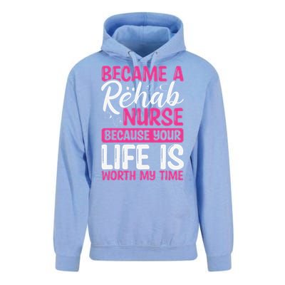 Rehab Nurse Appreciation Week Rehabilitation Nurse Essential Unisex Surf Hoodie