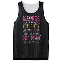 Retired Nurse And Dog Mom Mothers Day Dog Owners RN Life Mesh Reversible Basketball Jersey Tank