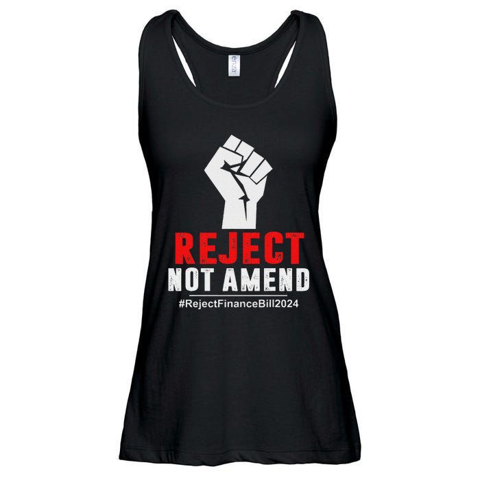 Reject Not Amend Reject Finance Bill 2024 Ladies Essential Flowy Tank