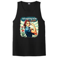 Retro Not Aspiring To Be Humble Kamala Harris Feminist Woman PosiCharge Competitor Tank