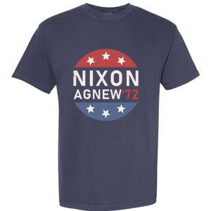 RICHARD NIXON AGNEW NIXON 1972 ELECTION Funny CAMPAIGN Garment-Dyed Heavyweight T-Shirt