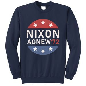 RICHARD NIXON AGNEW NIXON 1972 ELECTION Funny CAMPAIGN Sweatshirt