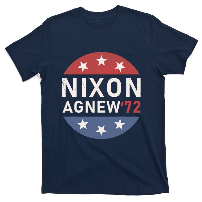 RICHARD NIXON AGNEW NIXON 1972 ELECTION Funny CAMPAIGN T-Shirt