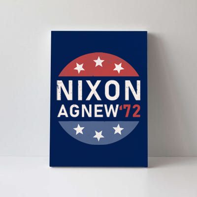 RICHARD NIXON AGNEW NIXON 1972 ELECTION Funny CAMPAIGN Canvas