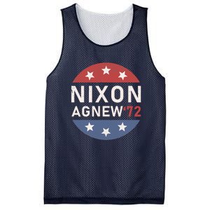 RICHARD NIXON AGNEW NIXON 1972 ELECTION Funny CAMPAIGN Mesh Reversible Basketball Jersey Tank