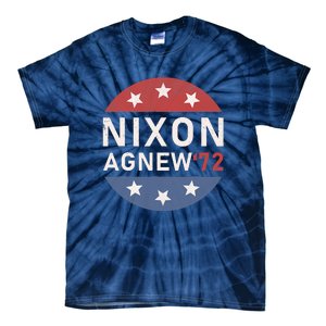 RICHARD NIXON AGNEW NIXON 1972 ELECTION Funny CAMPAIGN Tie-Dye T-Shirt