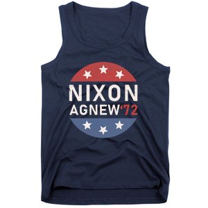 RICHARD NIXON AGNEW NIXON 1972 ELECTION Funny CAMPAIGN Tank Top