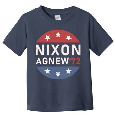 RICHARD NIXON AGNEW NIXON 1972 ELECTION Funny CAMPAIGN Toddler T-Shirt