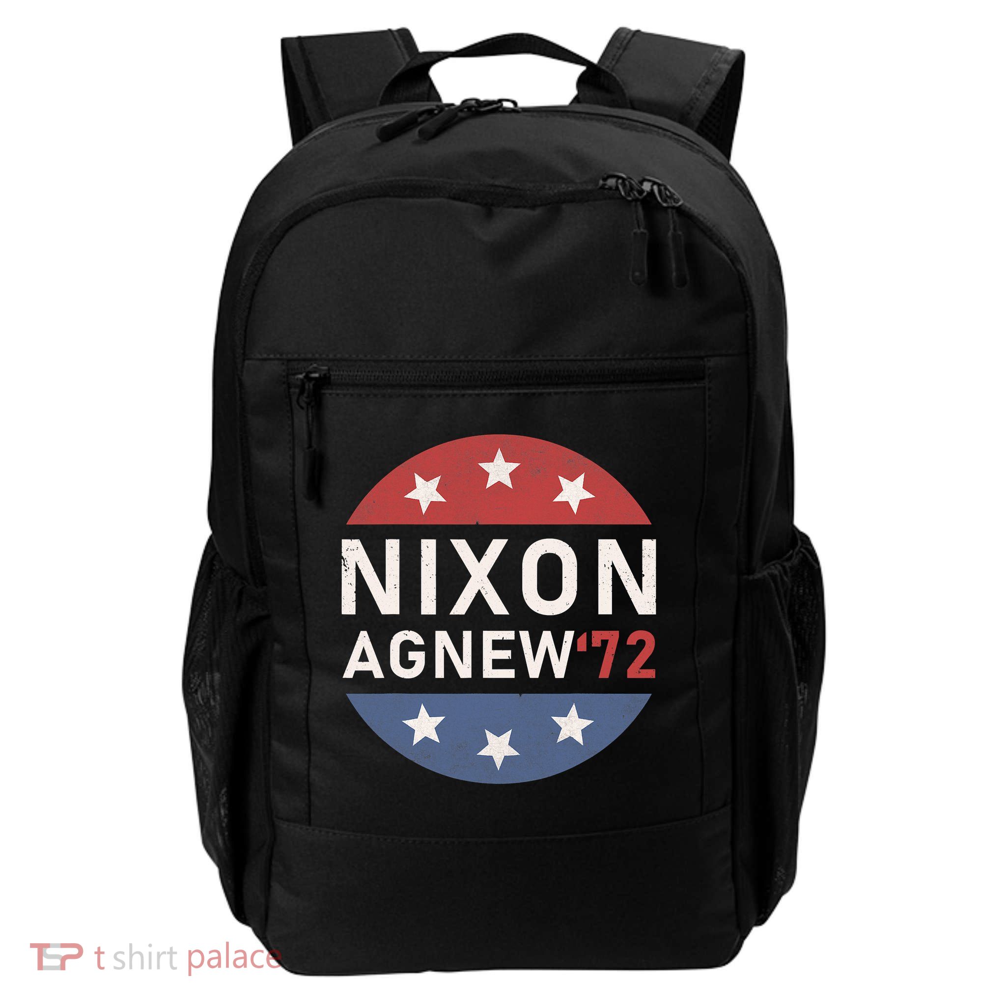 RICHARD NIXON AGNEW NIXON 1972 ELECTION CAMPAIGN Daily Commute Backpack