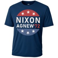 RICHARD NIXON AGNEW NIXON 1972 ELECTION CAMPAIGN Cooling Performance Crew T-Shirt