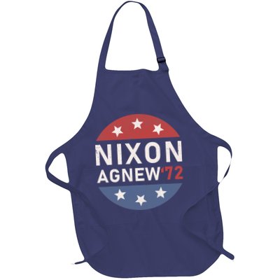 RICHARD NIXON AGNEW NIXON 1972 ELECTION CAMPAIGN Full-Length Apron With Pockets