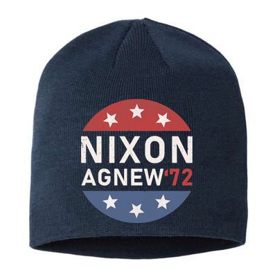 RICHARD NIXON AGNEW NIXON 1972 ELECTION CAMPAIGN Sustainable Beanie