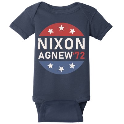 RICHARD NIXON AGNEW NIXON 1972 ELECTION CAMPAIGN Baby Bodysuit