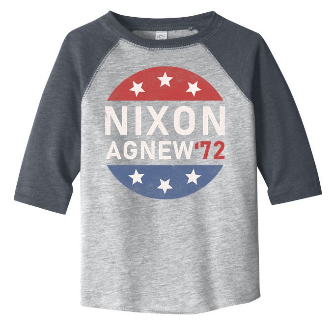 RICHARD NIXON AGNEW NIXON 1972 ELECTION CAMPAIGN Toddler Fine Jersey T-Shirt